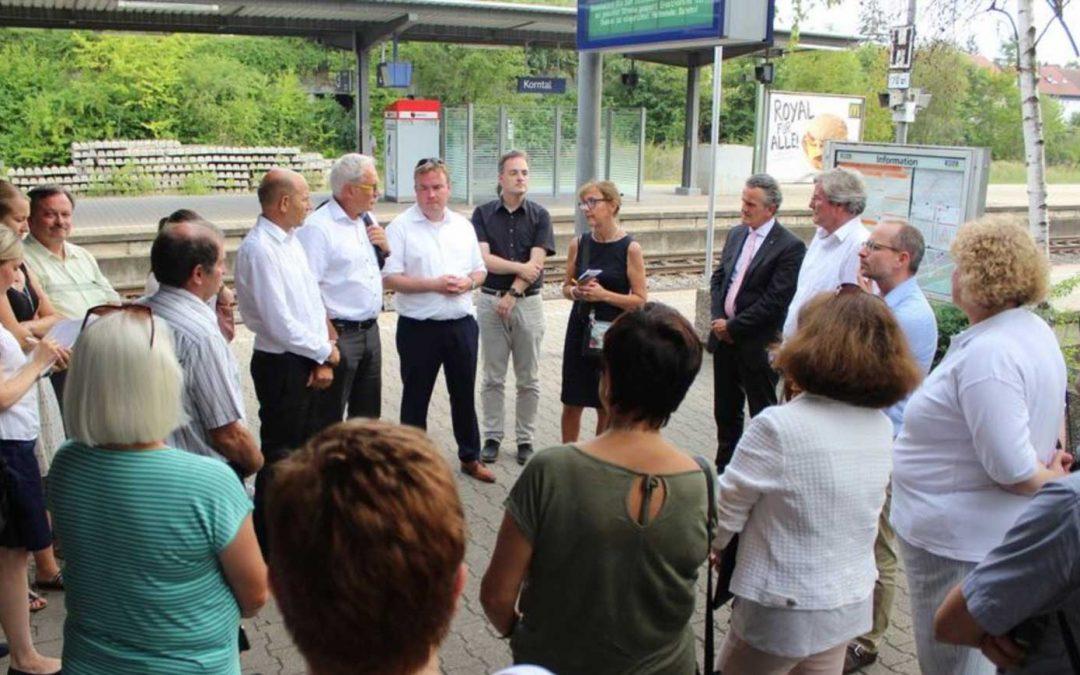 Landkreis Ludwigsburg: Nordostring Strohgäubahn